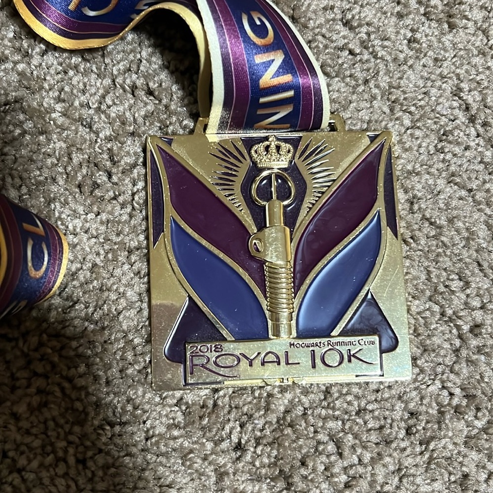 Hogwarts Running Medal PHRC Royal 10k